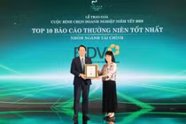 BIDV nhận giải Báo cáo thường niên tốt nhất lần thứ 3 liên tiếp