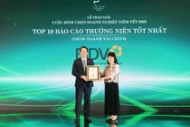 BIDV nhận giải Báo cáo thường niên tốt nhất lần thứ 3 liên tiếp