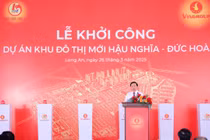 Vingroup khởi công dự án Vinhomes Green City tại Long An 