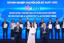 MB nhận giải thưởng Chuyển đổi số Việt Nam 2025 với bộ giải pháp công nghệ tiên phong