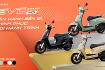 Vinfast ra mắt xe máy điện Evo Grand với 2 pin có thể tháo rời, đi được tới 262 km/lần sạc
