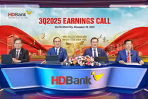 Đại diện Ban lãnh đạo HDBank tại Hội nghị Nhà đầu tư quý 3/2025
