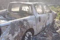 Hiện trường vụ án giết người đốt xác để trục lợi bảo hiểm. Ảnh: PLO