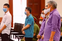 Xử phúc thẩm vụ VN Pharma. Ảnh: Pháp Luật TP.HCM