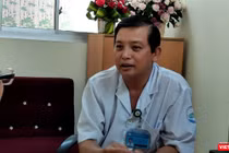 Bác sĩ Nguyễn Thanh Phong - Trưởng Khoa Nhiễm D (BV Bệnh Nhiệt đới TP HCM). Ảnh: Hòa Bình