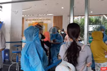 Khám sàng lọc tại BV Hùng Vương. Ảnh: Nguyễn Trăm