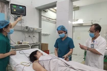 Bệnh nhân hiện đã tỉnh táo, đang dần phục hồi sức khỏe. Ảnh: BVCC