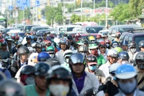 Triển khai 8 dự án giao thông trọng điểm giải quyết vấn đề giao thông ở TP.HCM. Ảnh: Tuổi Trẻ