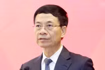 Bộ trưởng Bộ Thông tin và Truyền thông Nguyễn Mạnh Hùng. Ảnh: Thảo Anh.