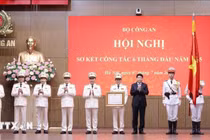 Chủ tịch nước Lương Cường dự Hội nghị sơ kết công tác của Bộ Công an