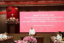 Tổng Bí thư Tô Lâm: Công tác cán bộ là mấu chốt quyết định sự thành công