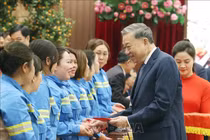 Tổng Bí thư Tô Lâm thăm, chúc Tết Đảng bộ, chính quyền, nhân dân Thủ đô Hà Nội