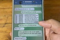 Mua bán dữ liệu cá nhân trên Telegram, Zalo, Facebook: Chuyển tiền 5 phút có file