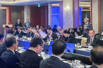 Ông Nguyễn Trung Chính, Chủ tịch HĐQT/Chủ tịch điều hành Tập đoàn công nghệ CMC phát biểu tại tọa đàm.