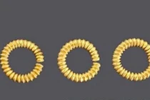 ộ sưu tập trang sức vàng ở khu mộ táng Lai Nghi. Ảnh: Bảo tàng Quảng Nam.