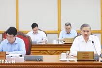 Tổng Bí thư Tô Lâm chủ trì họp cho ý kiến về tiến độ sắp xếp tổ chức bộ máy
