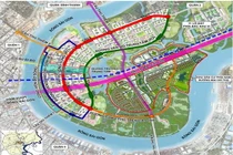 Phối cảnh cầu Thủ Thiêm