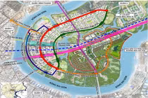 Phối cảnh cầu Thủ Thiêm