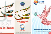 Họa sĩ Dương Ngân Hải gây “bão mạng” vì vụ “đạo” tranh cổ động đem dự thi (Ảnh: Hòa Bình ghép) 