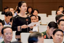 “Phát ngôn gây “bão” của ĐBQH Ksor Phước Hà, cho rằng cao su độc, hút O2, nhả CO2 (Ảnh: QHVN)