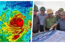 Khẩn cấp sơ tán 450.000 dân, đóng cửa 6 sân bay vì "siêu bão" số 9 sẽ vào đêm nay (Ảnh: Hoà Bình ghép) 