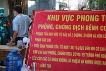 Quận 6 (TP.HCM) là một trong những khu vực "điểm nóng", được yêu cầu cách ly đủ 14 ngày nếu di chuyển đến các tỉnh thành khác (Ảnh: Hải Linh)