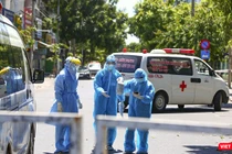 Đà Nẵng căng mình xử lý dịch bệnh COVID-19. Ảnh: Hồ Xuân Mai