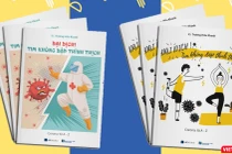 Cuốn sách về đại dịch do virus Corona của BS Trương Hữu Khanh (Ảnh: HB) 