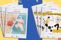 Cuốn sách về đại dịch do virus Corona của BS Trương Hữu Khanh (Ảnh: HB) 