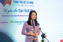 Bà Nguyễn Thị Ánh Hoa, tân Giám đốc Sở Du lịch TP.HCM (Ảnh: HB) 
