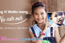 Ví điện tử MoMo đã quyên góp hàng tỉ đồng hỗ trợ phẫu thuật cho trẻ em nghèo bị hở hàm ếch (Ảnh: Operation Smile) 