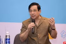 BS Lương Ngọc Khuê – Cục trưởng Cục quản lý Khám chữa bệnh (Bộ Y tế) nói về mức độ hài lòng của người bệnh với dịch vụ công (Ảnh: TB) 