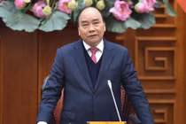 Thủ tướng Chính phủ Nguyễn Xuân Phúc vừa có công điện yêu cầu thần tốc truy vết người tiếp xúc với bệnh nhân 1440 (Ảnh: VGP) 