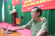 Đại tá Đoàn Minh Lý, Giám đốc Công an tỉnh Vĩnh Long (Ảnh: BCA) 