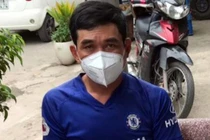 Đối tượng Phan Thanh Hùng bị bắt khẩn cấp vì tổ chức đón người nhập cảnh trái phép qua biên giới (Ảnh: CAHS).