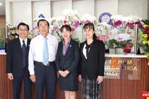 Khai trương phòng khám chuyên khoa Răng Hàm Mặt tại ĐH Y Dược TP.HCM sáng 30/10 (Ảnh: Hoà Bình)