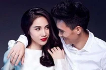 Thuỷ Tiên, Công Vinh - cặp đôi đẹp song hành cùng nhau (Ảnh: FBNV) 