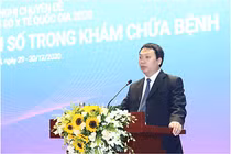 Thứ trưởng Nguyễn Huy Dũng phát biểu tại phiên họp. Ảnh Mic