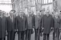 Các thành viên Bộ Chính trị và BCH TƯ Đảng CS LX năm 1981.