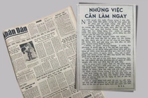 Bài viết của nguyên Tổng bí thư Nguyễn Văn Linh trên Báo Nhân Dân.