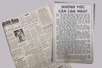 Bài viết của nguyên Tổng bí thư Nguyễn Văn Linh trên Báo Nhân Dân.