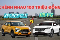 Chênh lệch 100 triệu đồng, chọn Mitsubishi Xforce GLX hay Honda HR-V bản G?