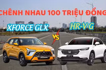 Chênh lệch 100 triệu đồng, chọn Mitsubishi Xforce GLX hay Honda HR-V bản G?