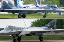 Không quân Nga nhận hai máy bay chiến đấu Su-57 mới (Ảnh: Military Watch Magazine)