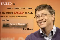 Bill Gates đã gặp phải những thất bại trên con đường trở thành tỉ phú