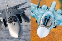 Máy bay chiến đấu 30 năm tuổi của Ukraine chịu lép vế trước phi đội của Nga (Ảnh: Military Watch Magazine)