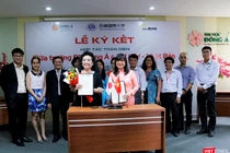 Bà Miyako Kake – Chủ tịch HĐQT, Tổng Giám đốc Học viện Junsei (ĐH quốc tế Kibi, Nhật) và TS. Nguyễn Thị Anh Đào – Chủ tịch HĐQT Đại học Đông Á ký thỏa thuận hợp tác đào tạo và việc làm cho sinh viên các ngành tại Nhật.