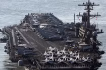 Tàu sân bay Hải quân Mỹ-USS Carl Vinson (CVN-70). ảnh US.Navy