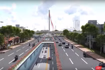 Đà Nẵng sẽ xây nút giao thông 3 tầng phía tây cầu Trần Thị Lý hơn 550 tỷ đồng vào cuối năm 2018.