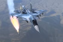 Máy bay chiến đấu Nga phóng tên lửa